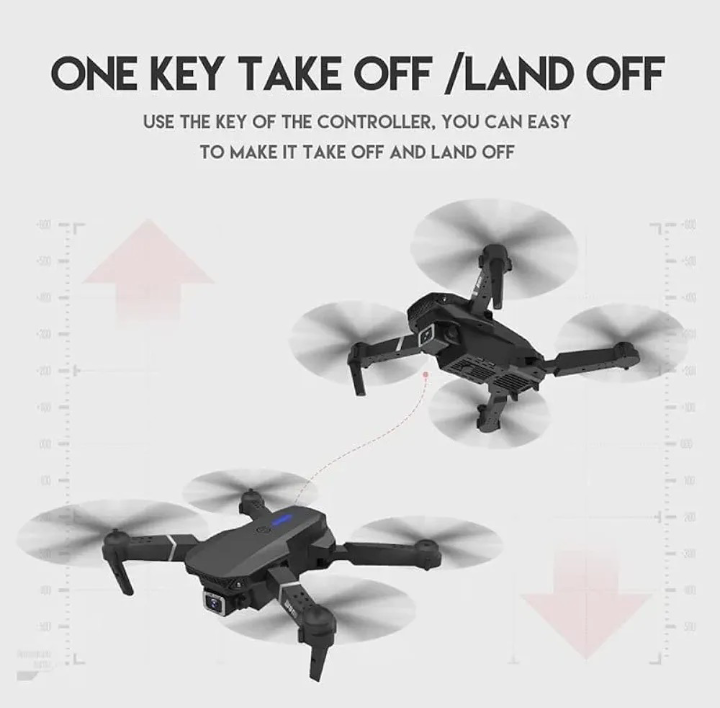 Dual 4k Hd Anti-shake Camera Drone: Capture Stunning Aerials With Ease