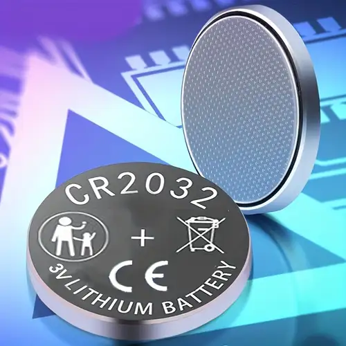 2-in-1 CR2032 3V Lithium Coin Cell Battery