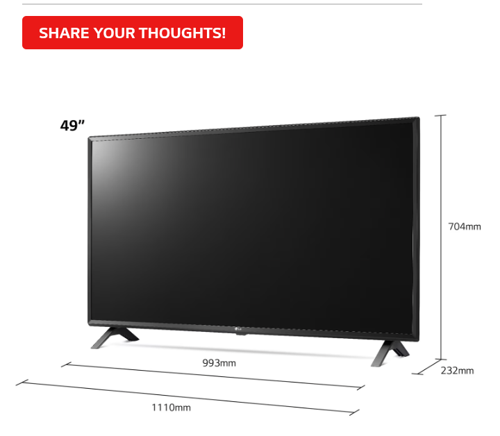 Lg Un73 49 Inch 4k Smart Uhd Tv